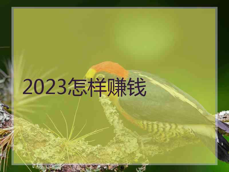 2023怎样赚钱