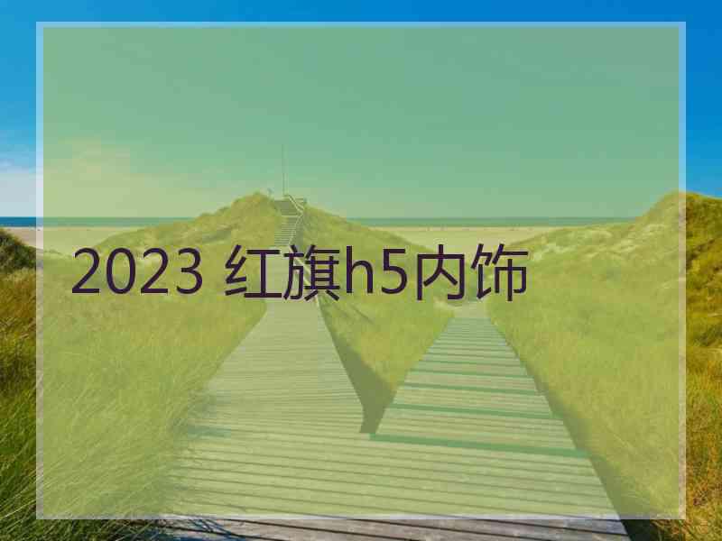 2023 红旗h5内饰