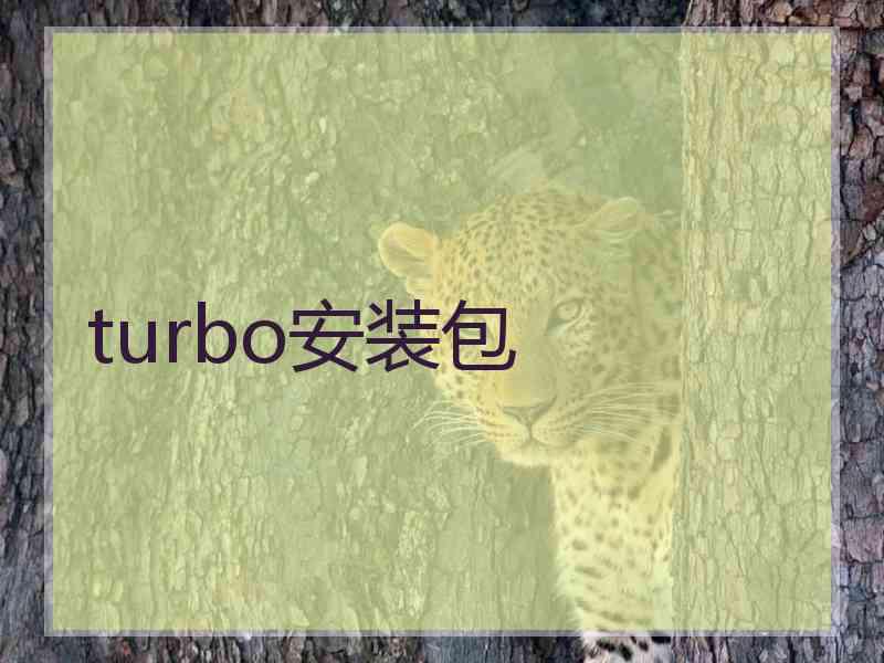 turbo安装包